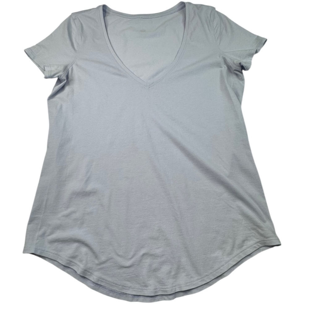 Lululemon Athletic Blouse Women’s Small Light Purple V Neck Yoga Gym Stretch